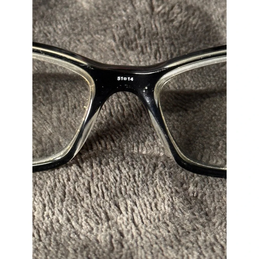 South Hampton SH0012 BK Eyeglass Frames Black Grey Marbled Rectangular 51-14-135